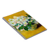 Monet - frankrijk Impressionistische Mensen Kerst  Notitieboek (Rechterzijde)