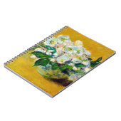 Monet - frankrijk Impressionistische Mensen Kerst  Notitieboek (Linkerzijde)