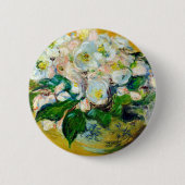 Monet - frankrijk Impressionistische Mensen Kerst Ronde Button 5,7 Cm (Voorkant)