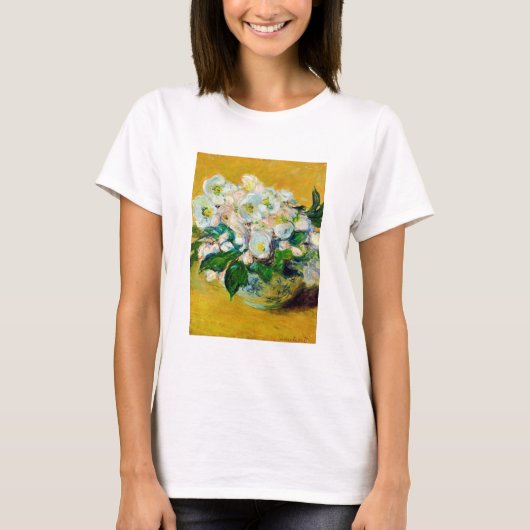 Monet - frankrijk Impressionistische Mensen Kerst  T-shirt (Voorkant)