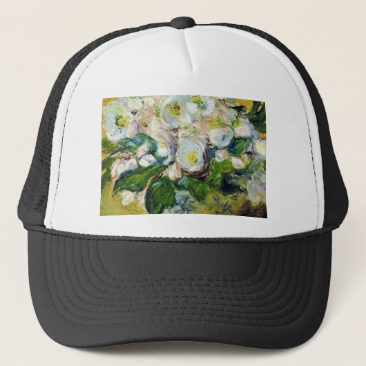 Monet - frankrijk Impressionistische Mensen Kerst  Trucker Pet (Voorkant)