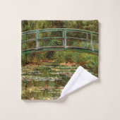Monet Frans Japans Bridge Giverney Bad Handdoek (Wasdoekje)