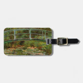 Monet Frans Japans Bridge Giverney Bagagelabel (Voorkant horizontaal)