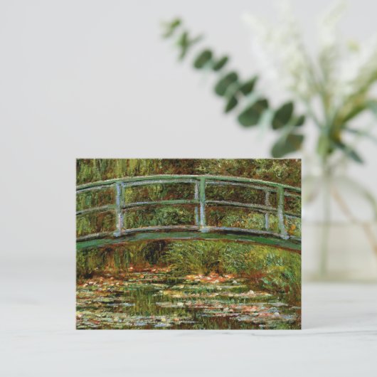 Monet Frans Japans Bridge Giverney Briefkaart (Staand voorkant)