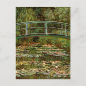 Monet Frans Japans Bridge Giverney Briefkaart (Voorkant)
