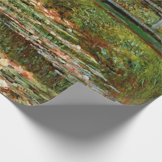 Monet Frans Japans Bridge Giverney Cadeaupapier (Hoek)