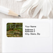 Monet Frans Japans Bridge Giverney Etiket (Insitu)