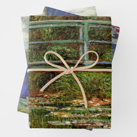 Monet Frans Japans Bridge Giverney Inpakpapier Vel (In situ)