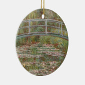 Monet Frans Japans Bridge Giverney Keramisch Ornament (Rechts)