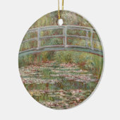 Monet Frans Japans Bridge Giverney Keramisch Ornament (Links)