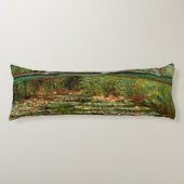 Monet Frans Japans Bridge Giverney Lichaamskussen (Voorkant)