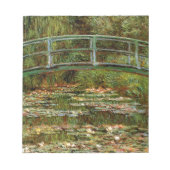 Monet Frans Japans Bridge Giverney Notitieblok (Voorkant)