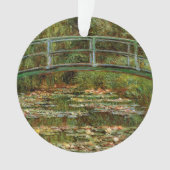 Monet Frans Japans Bridge Giverney Ornament (voorkant)