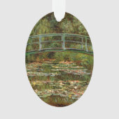 Monet Frans Japans Bridge Giverney Ornament (voorkant)