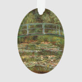 Monet Frans Japans Bridge Giverney Ornament (achterkant)