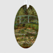 Monet Frans Japans Bridge Giverney Ornament (voorkant)