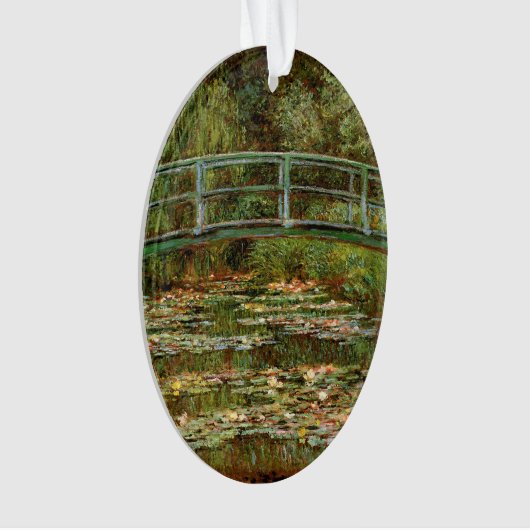 Monet Frans Japans Bridge Giverney Ornament (voorkant)