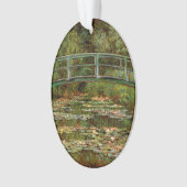 Monet Frans Japans Bridge Giverney Ornament (voorkant)
