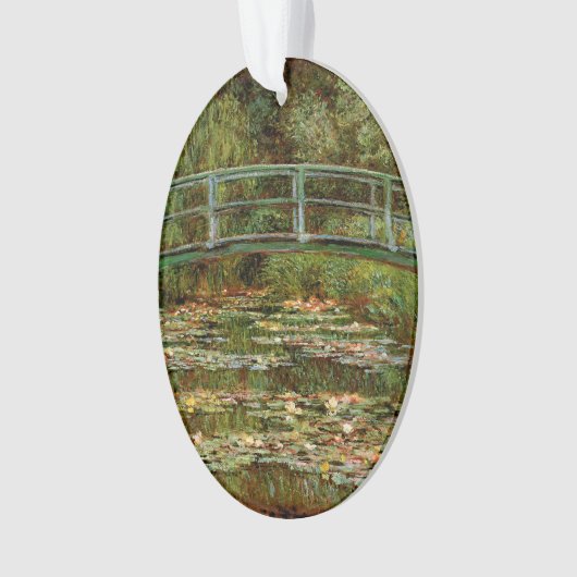 Monet Frans Japans Bridge Giverney Ornament (voorkant)
