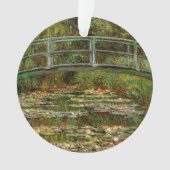 Monet Frans Japans Bridge Giverney Ornament (voorkant)