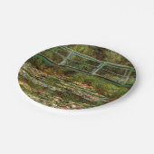 Monet Frans Japans Bridge Giverney Papieren Bordje (Gekanteld)