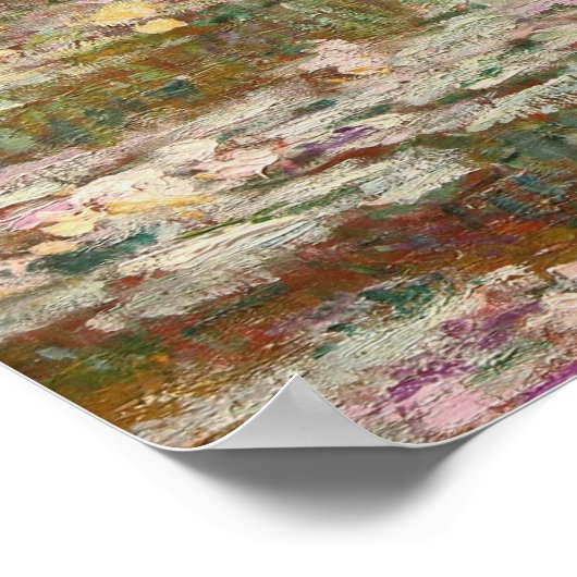 Monet Frans Japans Bridge Giverney Poster (Hoek)