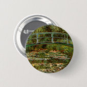 Monet Frans Japans Bridge Giverney Ronde Button 5,7 Cm (Voorkant /achterkant)