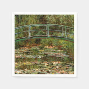Monet Frans Japans Bridge Giverney Servetten