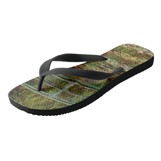 Monet Frans Japans Bridge Giverney Teenslippers (Schuin)