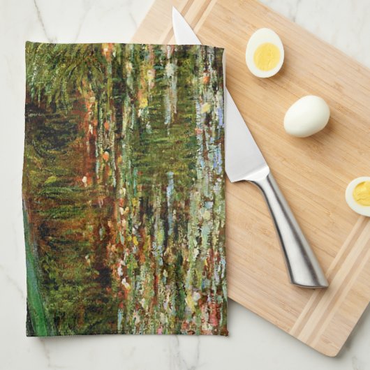 Monet Frans Japans Bridge Giverney Theedoek (Quarter Fold)