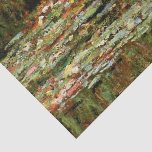 Monet Frans Japans Bridge Giverney Tissuepapier (Detail)
