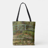 Monet Frans Japans Bridge Giverney Tote Bag (Achterkant)