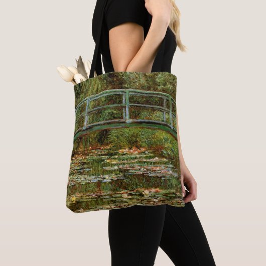 Monet Frans Japans Bridge Giverney Tote Bag (Dichtbij)