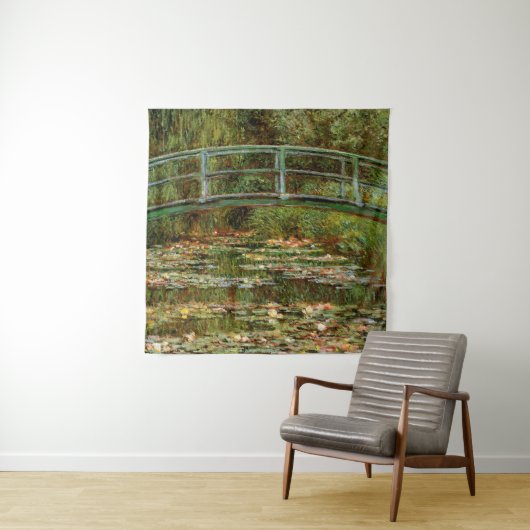 Monet Frans Japans Bridge Giverney Wandkleed (In situ)