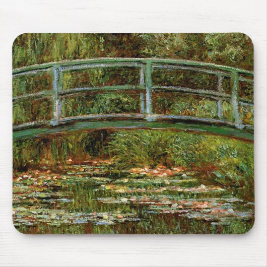 Monet Frans Japanse Brug Giverney Muismat (Voorkant)