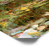Monet Frans Japanse Brug Giverney Poster (Hoek)