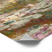Monet Frans Japanse Brug Giverney Poster (Hoek)