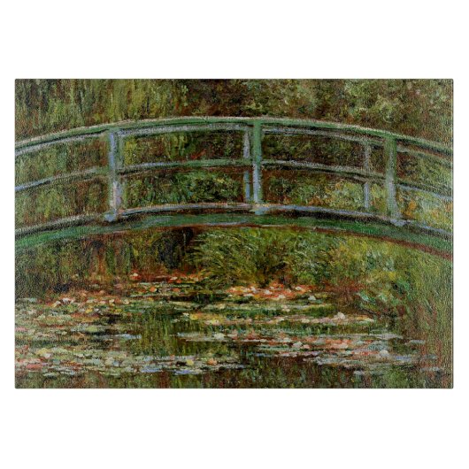 Monet Frans Japanse Brug Giverney Snijplank (Voorkant)