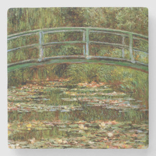 Monet Frans Japanse Brug Giverney Stenen Onderzetter
