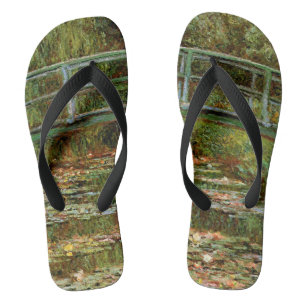 Monet Frans Japanse Brug Giverney Teenslippers