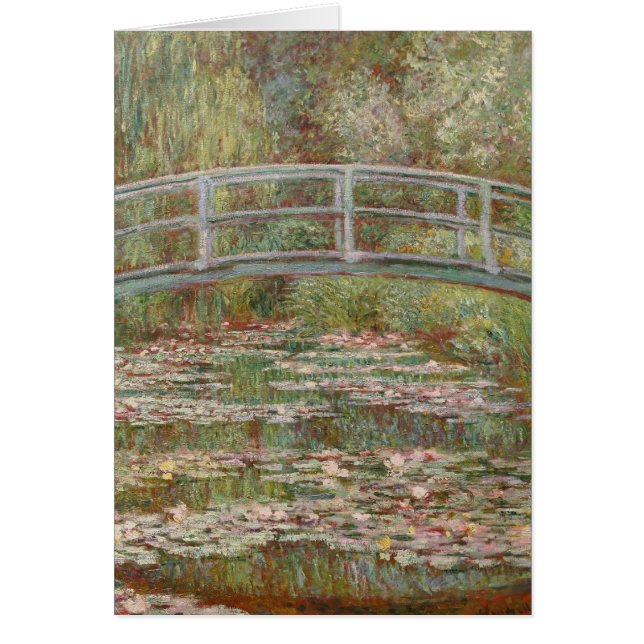 Monet Frans Japanse Brug Kunst (Voorkant)