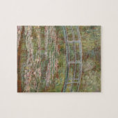 Monet Frans Japanse Brug Kunst Legpuzzel (Horizontaal)