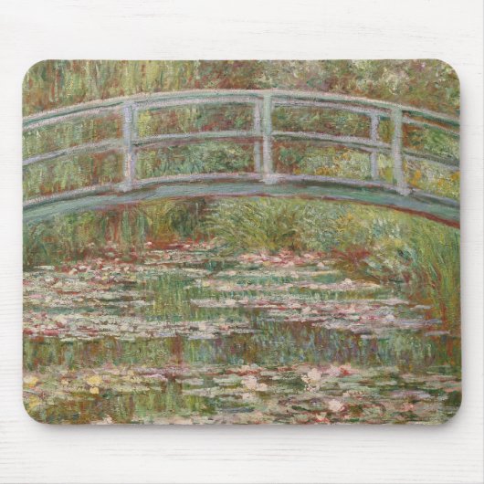 Monet Frans-Japanse Brug Kunst Muismat (Voorkant)