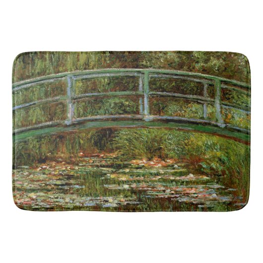 Monet Franse Japanse Brug Giverney Badmat (Voorkant)