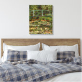 Monet Franse Japanse Brug Giverney Canvas Afdruk (Insitu (Slaapkamer))