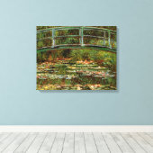 Monet Franse Japanse Brug Giverney Canvas Afdruk (Insitu (Houten vloer))