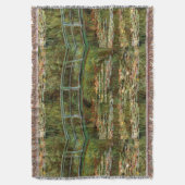 Monet Franse Japanse Brug Giverney Deken (Voorkant Verticaal)