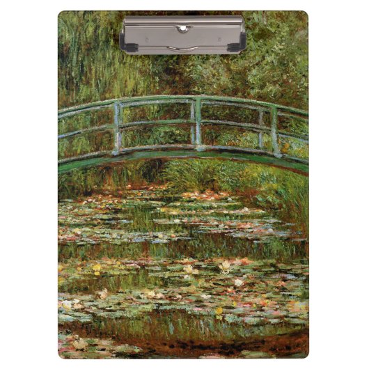 Monet Franse Japanse Brug Giverney Klembord (Voorkant)