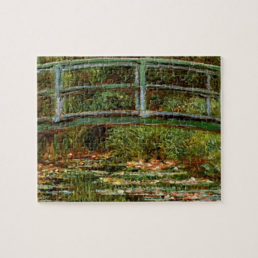 Monet Franse Japanse Brug Giverney Legpuzzel (Horizontaal)
