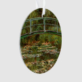 Monet Franse Japanse Brug Giverney Ornament (voorkant)